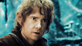 Shocked Face Bilbo.gif